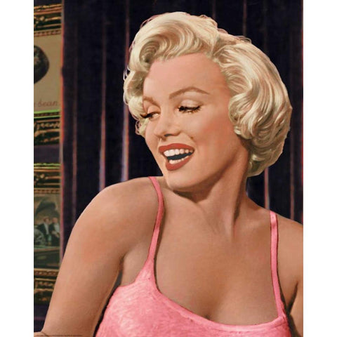 Marilyns Call Black Modern Wood Framed Art Print with Double Matting by Consani, Chris