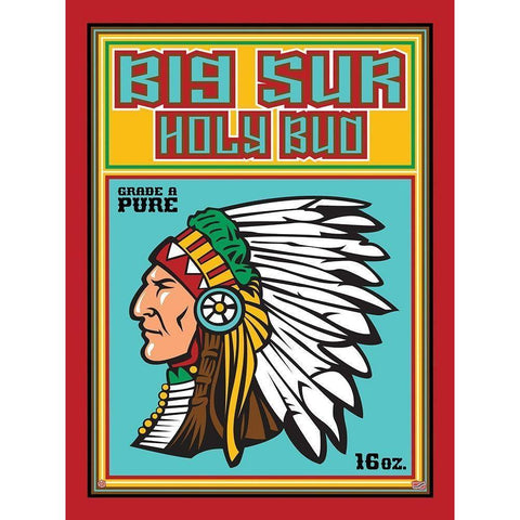 Big Sur White Modern Wood Framed Art Print by Has