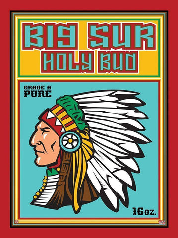 Big Sur White Modern Wood Framed Art Print with Double Matting by Has