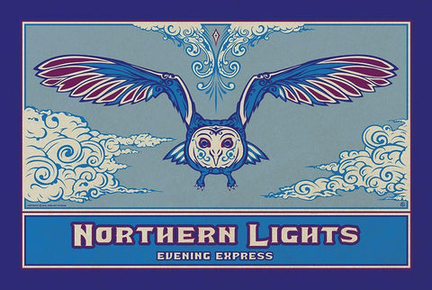 NoRThen Black Ornate Wood Framed Art Print with Double Matting by Has