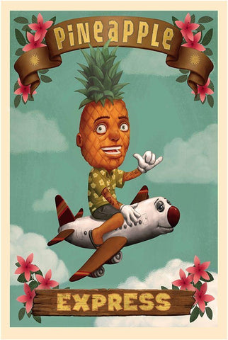 Pine Air Ex White Modern Wood Framed Art Print with Double Matting by Has