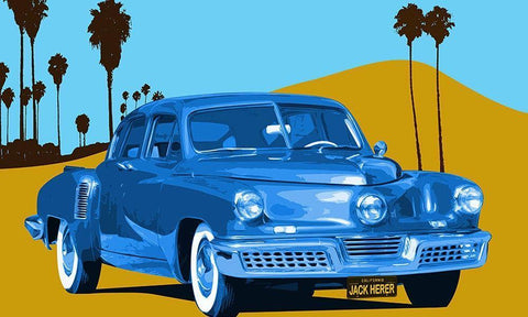 Jack Herer Black Ornate Wood Framed Art Print with Double Matting by Has