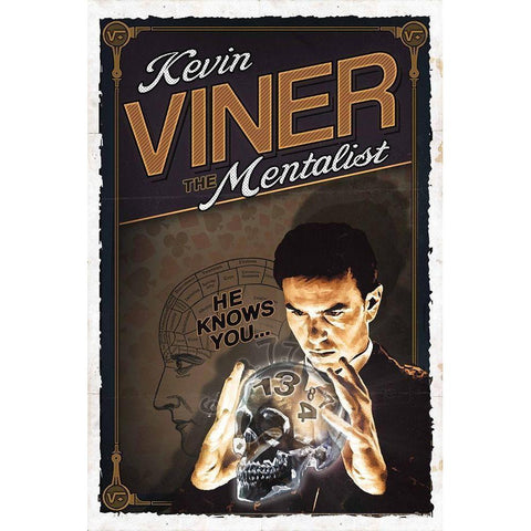 Kevin Viner Black Modern Wood Framed Art Print with Double Matting by Has