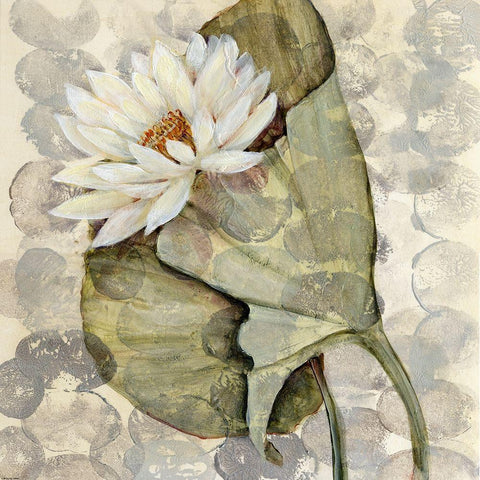 Amazonia 1 White Modern Wood Framed Art Print by Amore