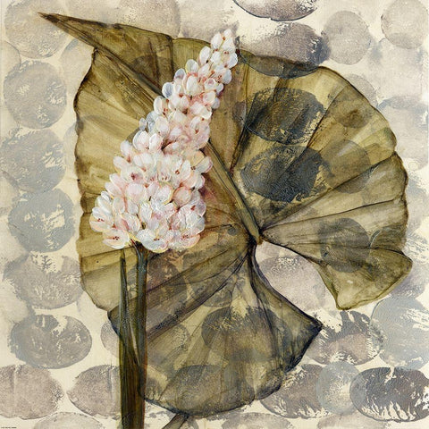 Amazonia 3 Gold Ornate Wood Framed Art Print with Double Matting by Amore