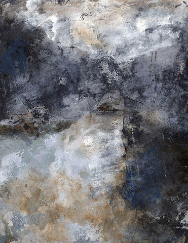 The Same Way White Modern Wood Framed Art Print with Double Matting by Bagnato, Judi