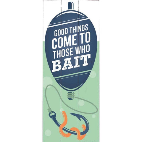 Good Things White Modern Wood Framed Art Print by Brando, JJ