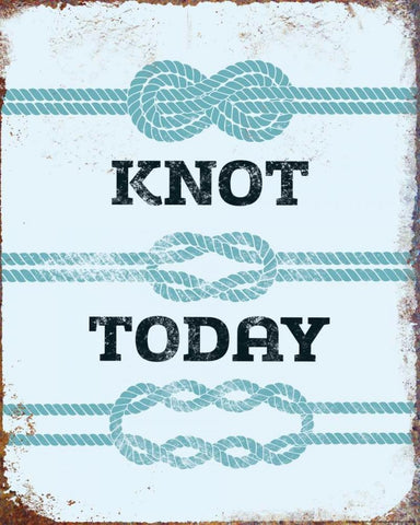 Knot Today Black Ornate Wood Framed Art Print with Double Matting by Brando, JJ
