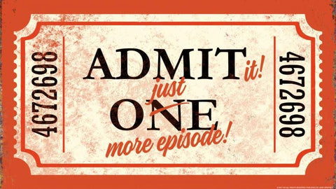 Just One More White Modern Wood Framed Art Print with Double Matting by Brando, JJ