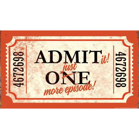 Just One More Black Modern Wood Framed Art Print with Double Matting by Brando, JJ