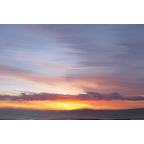 Ocean 8 Black Modern Wood Framed Art Print by Linden, Sally