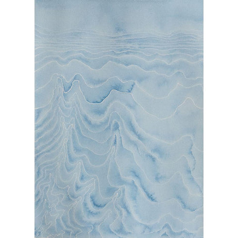 Cold Dreams White Modern Wood Framed Art Print by Van, Laura