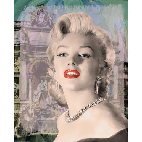 Girls Best Friend Trevi Black Modern Wood Framed Art Print with Double Matting by Michaels, Jerry