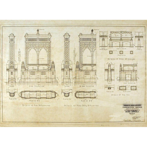 B And T 2 Black Modern Wood Framed Art Print with Double Matting by MTA