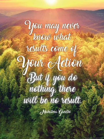 Quote 5 White Modern Wood Framed Art Print with Double Matting by Nobleworks, Inc.