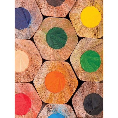 Pencil 2 Black Modern Wood Framed Art Print by Nobleworks, Inc.