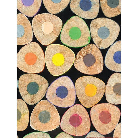 Pencil 3 Black Modern Wood Framed Art Print by Nobleworks, Inc.