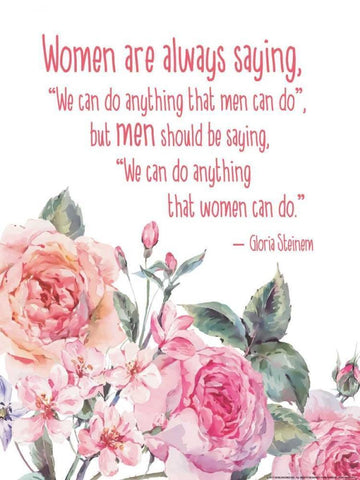 Inspired 4 White Modern Wood Framed Art Print with Double Matting by Nobleworks, Inc.