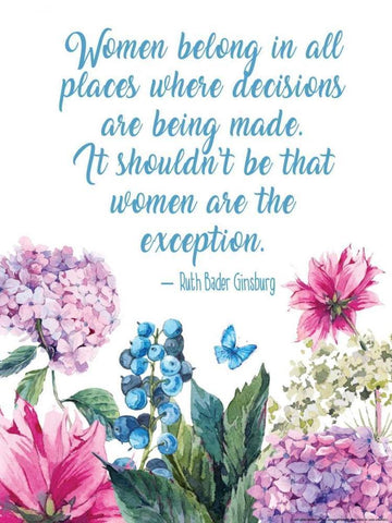 Inspired 6 White Modern Wood Framed Art Print with Double Matting by Nobleworks, Inc.