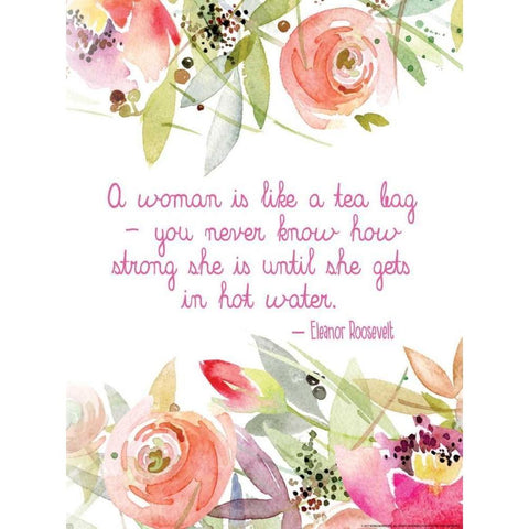 Inspired 8 White Modern Wood Framed Art Print by Nobleworks, Inc.