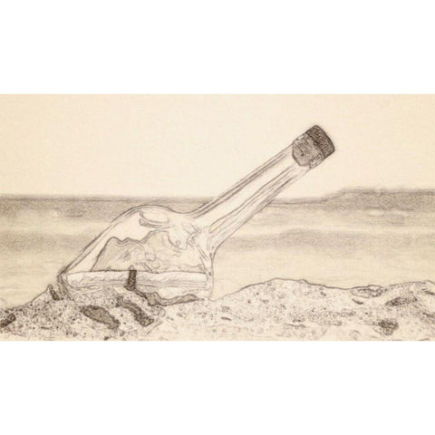 Looking For You Black Modern Wood Framed Art Print by Segal, Alan