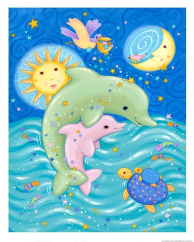 Animal Babies 2 White Modern Wood Framed Art Print with Double Matting by Eisner, Viv