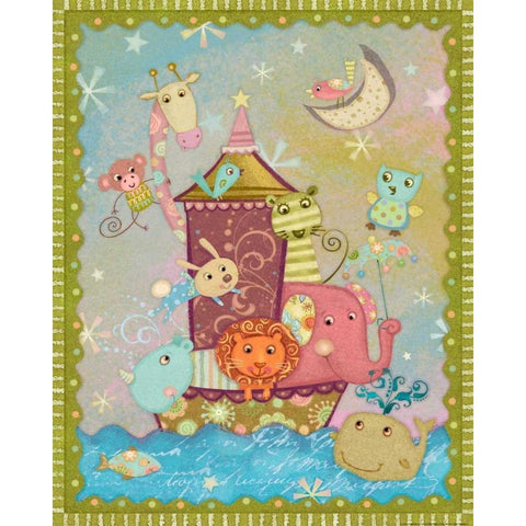 Ark 1 White Modern Wood Framed Art Print by Eisner, Viv