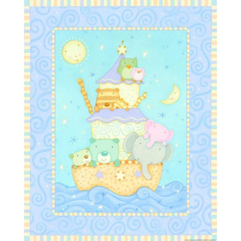 Ark 2 Gold Ornate Wood Framed Art Print with Double Matting by Eisner, Viv