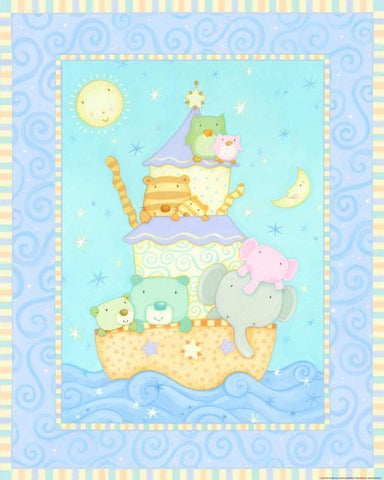 Ark 2 Black Ornate Wood Framed Art Print with Double Matting by Eisner, Viv