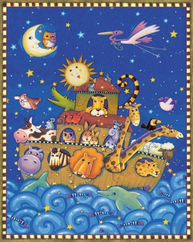 Ark 5 White Modern Wood Framed Art Print with Double Matting by Eisner, Viv