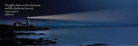 Nightwatch White Modern Wood Framed Art Print with Double Matting by Wiewandt, Thomas