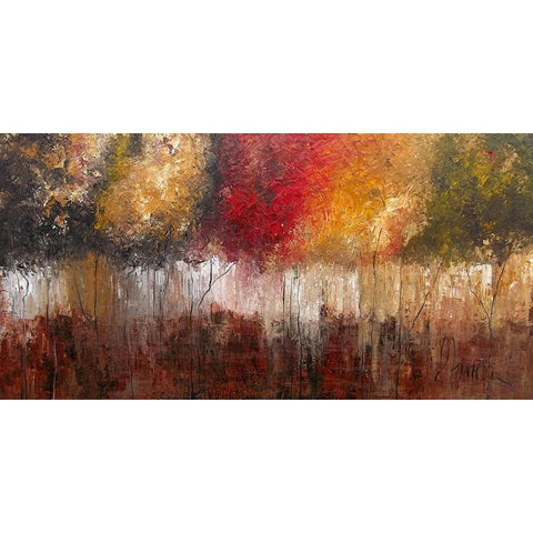 Sphere Gold Ornate Wood Framed Art Print with Double Matting by Herrera, Leticia