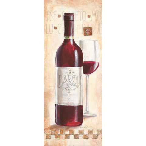 Barolo White Modern Wood Framed Art Print by Ancilotti, Claudia