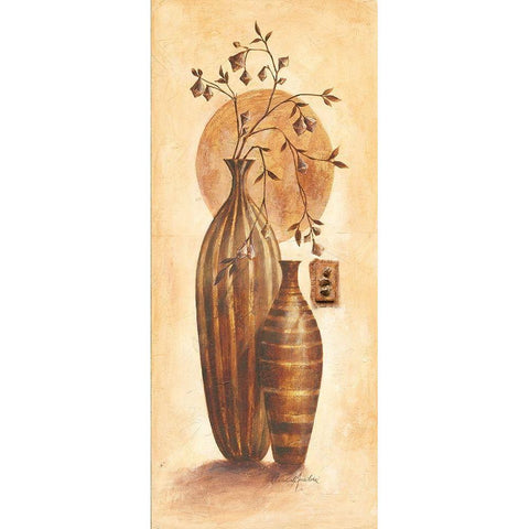 Montefalco Black Modern Wood Framed Art Print by Ancilotti, Claudia