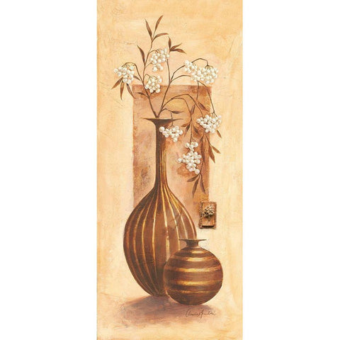 Portofino Black Modern Wood Framed Art Print with Double Matting by Ancilotti, Claudia