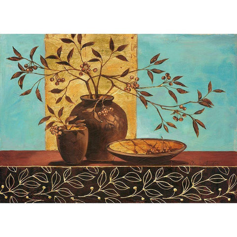 Leaf Lounge White Modern Wood Framed Art Print by Ancilotti, Claudia