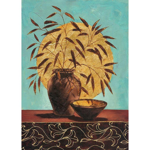 Bamboo Lounge White Modern Wood Framed Art Print by Ancilotti, Claudia