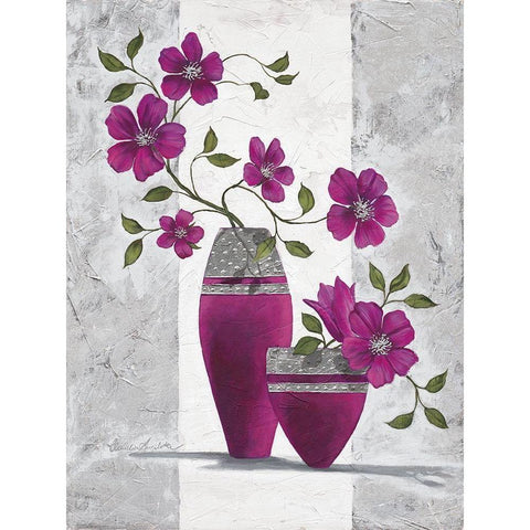 Jasmina Black Modern Wood Framed Art Print by Ancilotti, Claudia