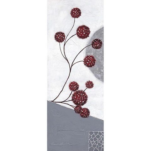 Spirit I White Modern Wood Framed Art Print by Ancilotti, Claudia