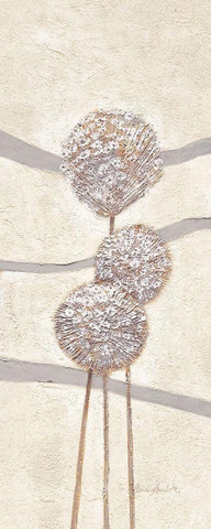 Pure Balance I White Modern Wood Framed Art Print with Double Matting by Ancilotti, Claudia