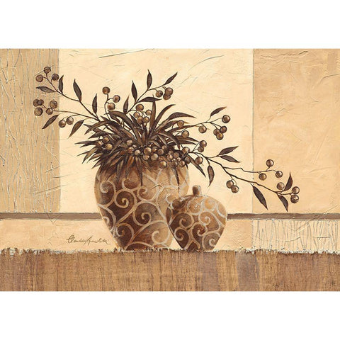 Luxor Gold Ornate Wood Framed Art Print with Double Matting by Ancilotti, Claudia