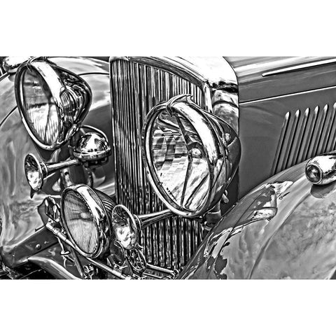 OLD-FASHIONED III Black Modern Wood Framed Art Print by Fossey, George