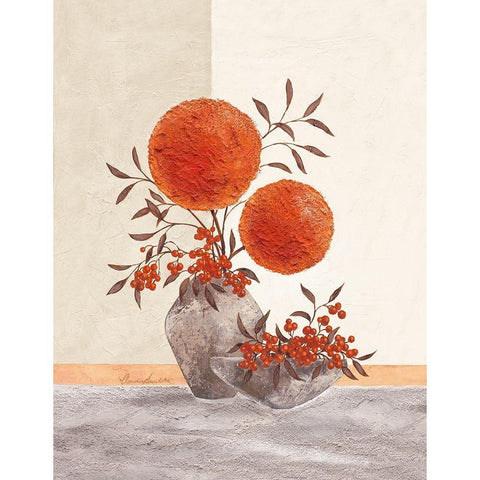 Inspiration Energy Black Modern Wood Framed Art Print with Double Matting by Ancilotti, Claudia