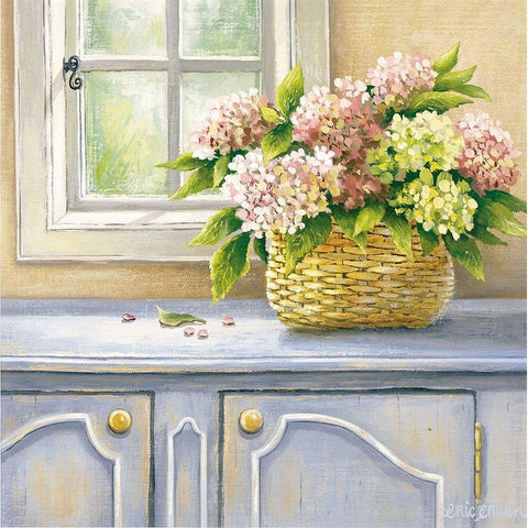 Summer Memory III White Modern Wood Framed Art Print by Erwin, Eric