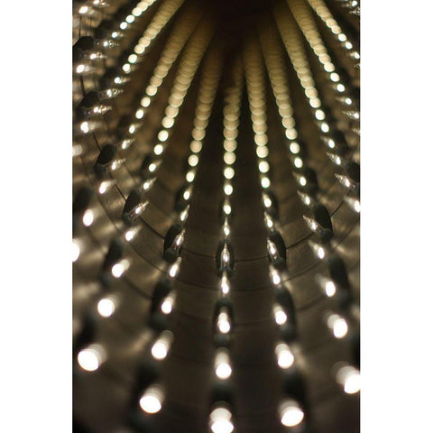 Lights IV Gold Ornate Wood Framed Art Print with Double Matting by Carlier, Dick