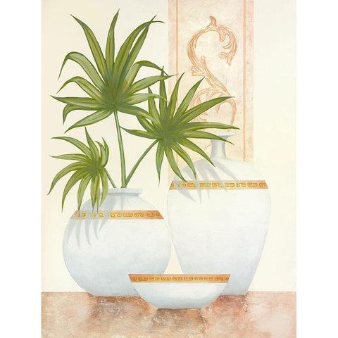 Sheer Elegance I Black Modern Wood Framed Art Print with Double Matting by Sedalia, David