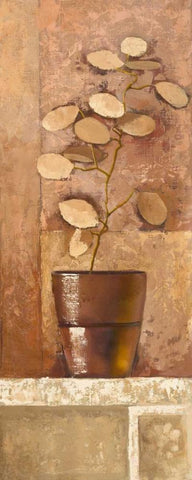 Gardeners Corner III Black Ornate Wood Framed Art Print with Double Matting by Babichev