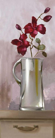 Glasshouse Delight I Black Ornate Wood Framed Art Print with Double Matting by Babichev