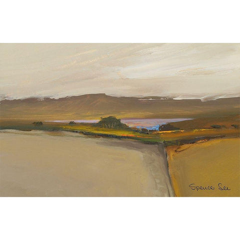 HEAVEN AND EARTH IV White Modern Wood Framed Art Print by Lee, Spencer