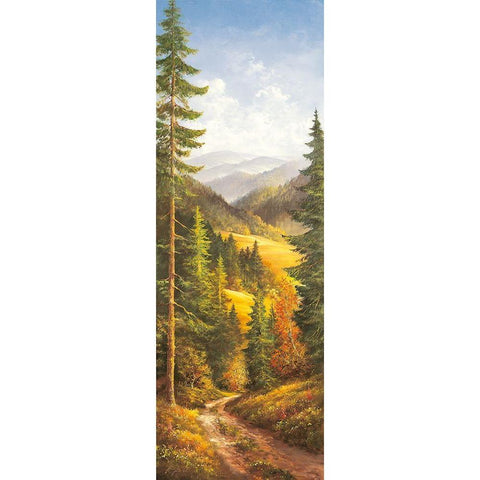 MIDDAY SKY I Gold Ornate Wood Framed Art Print with Double Matting by Glassl, Helmut